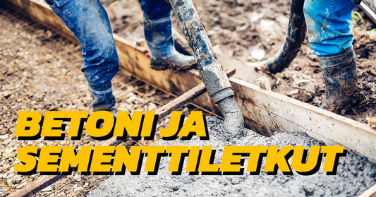 Sementti- ja betoniletkut
