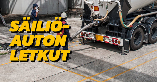Säiliöauton letkut
