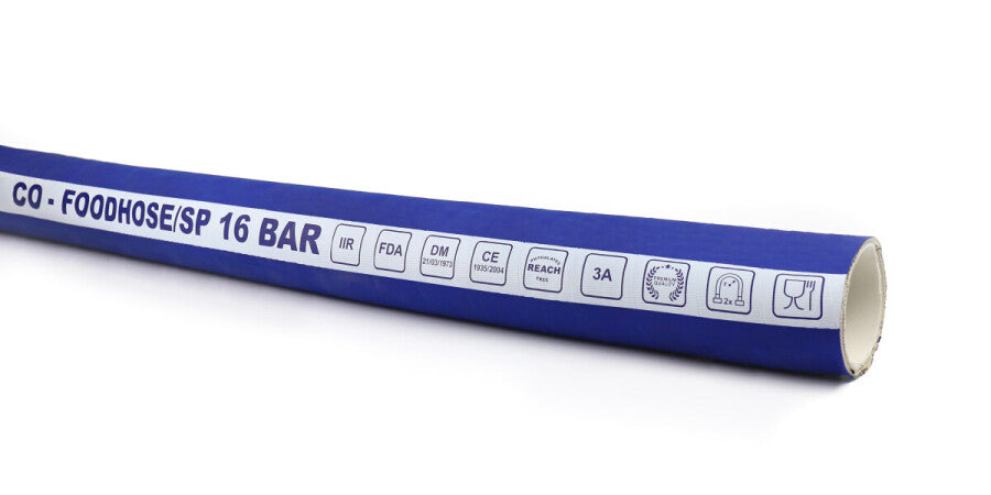 Sileä elintarvikeletku 16 Bar