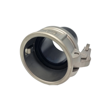 Teflonpinnoitettu camlock naaras, 25 mm, 32 mm, 38 mm, 51 mm, 63 mm, 76 mm, 102 mm