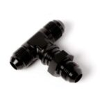An t feed-through fitting down - P1211-10 High-quality and durable aluminum AN T feed-through nipple in black.