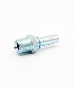 Bspt cone connector external thread - RKUK-02-04 The Bspt cone connector external thread is designed for hydraulic hose installations. This product is made to withstand the challenging conditions of industry. The taper thread is well suited for quick couplings as well as cylinders and other connections