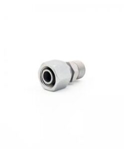 Din reduction nipple light series - lsnu-10-06 light Series pipe reduction nipple internal and external threads. Hydraulic pipelines can be shortened with this tee connector.