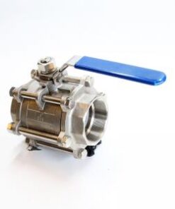 HST ball valve - SSPV-04-3DUP The HST ball valve is a high-quality and acid-resistant choice for industrial needs. Made of AISI 316 material, this valve is equipped with PTFE Teflon seals