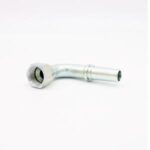 Jic hose connector 90° internal thread - J90-10-08 Angle internal thread jic hose connector hydraulics for hoses compression joints. This connector is available in acid-resistant aisi316 material. Ask in our chat or by email.
