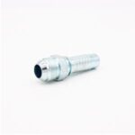 Jic hose connector male thread - JUK-05-04 JIC male thread hose connector hydraulics for hoses compression joints. This connector is available in acid-resistant aisi316 material. Ask in our chat or by email.