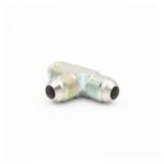 JIC T-connector uk/uk/uk - JT100-05 JIC t-connector for hydraulic systems with external threads. Steel and sturdy connector for all hydraulic systems. These connectors have a UNF thread with a JIC seal. Due to its structure, the connector is easy to thread. This connector can be used, for example, to divide hydraulic lines from e.g. hoses. This nipple is available in many different sizes. If choosing the right size or connector causes difficulties
