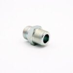 BSP Taper Double nipple - R105-02-04 BSP double nipple where one thread is a taper. This double nipple can be installed in places