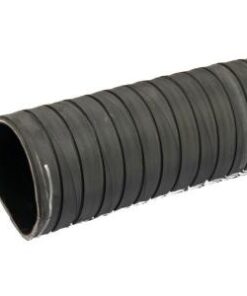 A durable and flexible solution for transferring water and sludge. Its outer surface is grooved