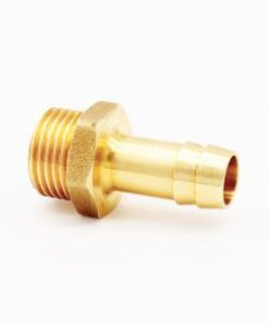 Brass hose connector external thread - kara-02-09m brass hose connector with straight external thread. It is recommended to use tape for the joints