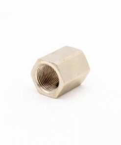 Threaded sleeve - wm254-04 high-quality low-pressure sleeve with inch threads. Due to its material, the threaded sleeve is well suited for compressed air