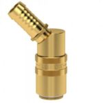 Mold quick connector frame 45° hose spindle | Mold quick connector female 13mm | DN9R-45-13 | Mittaletku