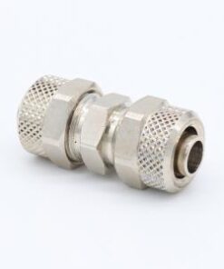 Which is designed for compressed air hose. This connector is compatible with nylon or pu pipes