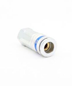 Compressed air quick connector female with internal threads - 4081205 compressed air quick connector female with internal thread. This quick connector can be used to connect two compressed air pipes or hoses. It works with compressed air