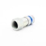 Compressed air quick coupler body with internal thread - 3031204 Compressed air quick coupler body with internal thread. This quick connector can be used to connect two compressed air pipes or hoses. It works with compressed air