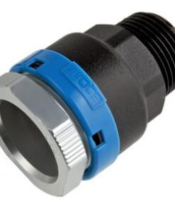 External thread connector for compressed air piping - 4020-025 outlet connector made of aluminum for compressed air piping with an external thread. The compressed air network is really easy to build and is well suited for both industry and home workshops. Request a quote for a complete compressed air network in the chat