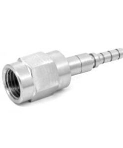 Internal Threaded Brake Connector 45° Angle - h653-03c This 45 degree angle compression stainless internal thread connector is an excellent choice
