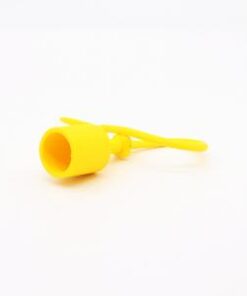 Protective cap yellow for male quick coupler - tr-ha-06 hydraulics quick coupler yellow protective cap for male quick coupler. Rubber protective plug