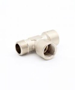 Brass t connector uk/sk/sk - vt205-08 sturdy brass t-branch external thread / internal thread / internal thread connector.