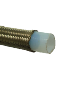 An excellently durable hose solution, especially for industrial high-pressure applications. This hose withstands heat effectively and meets the quality requirements of the food industry.