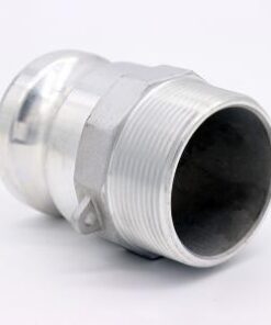 Nokkavipuliitin uros ulkokierre - F-075 Alumiininen nokkavipuliitin uros ulkokierteellä on luotettava ratkaisu