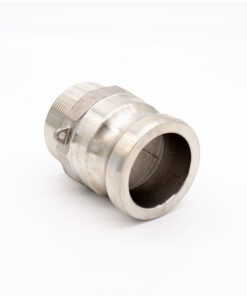 Camlock female connector male thread - f-150ss The acid resistant camlock female connectors presented here are very practical and reliable solutions for connecting hoses. They enable a fast and safe connection