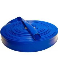 Water drain hose - layflat-075 blue water drain hose. The flat hose is easy to empty and roll into a small space. For example, fire connectors and a couple of hose clamps are used as a connector. Commonly used in submersible pumps as a drainage hose.