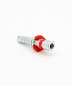 Weo hose connector straight - p710-06-06 weo plug-in series 710 contains plugs with a straight hose reel for single or double fabric hydraulic hose up to one inch.
