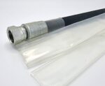 Transparent shrink tube with glue - KCLEAR-90 Strong clear and transparent shrink tube with glue.