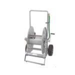 Hose reel trolley with hand crank - HOSE TROLLEY-19MM-45M Really strong and high-quality hose reel trolley for industrial hoses