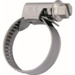 Stainless hose clamp - HSE-020 Hose clamps are handy tools for attaching hose fittings to hoses. Stainless steel clamps are particularly durable