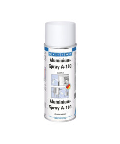 Weicon Aluminum Spray A-100 - Aluminum Spray-A-100-12-400 Weicon Aluminum Spray A-100 is abrasion resistant