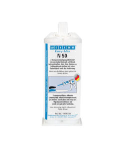 Weicon Easy-mix N epoxy resin - Easy-Mix-N-6-50 Two-component adhesive for manufacturing and installation when there is a need to place pieces to be glued after applying the glue.
