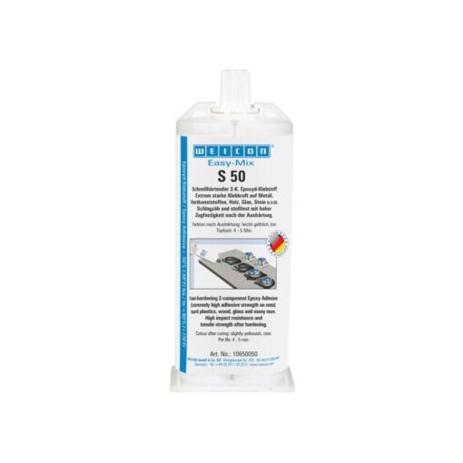 Two-component adhesive for quick repair and maintenance work.