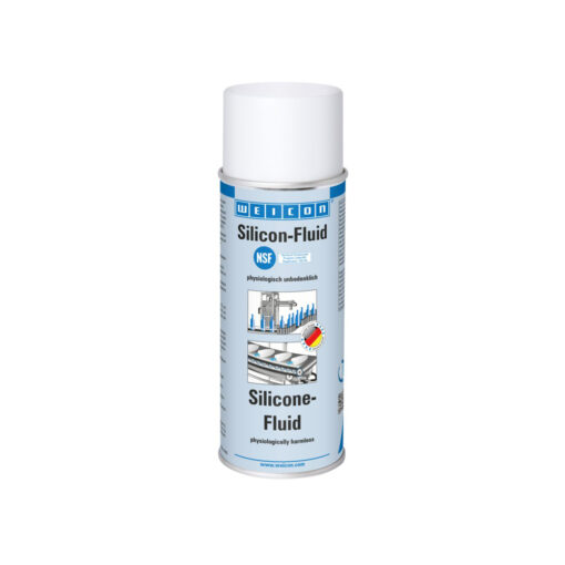Weicon silicone-fluid - silicone-fluid-12-400 weicon silicone-fluid is a physiologically safe lubricant and lubricant for sensitive areas. It has nsf h1 approval for the food industry