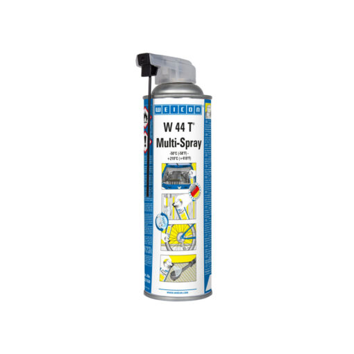 Weicon w 44 t fluid-monitoimispray - w44t-monitoimispray-12-500 elintarvikehyväksytty monitoimispray / yleisöljy metalli- ja muoviosien voiteluun