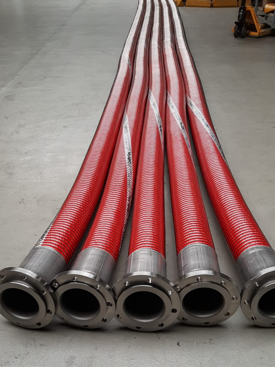 Composite hoses in industry