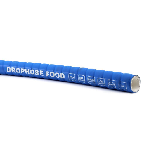 Flexible food hose - fodr-025 flexible food hose is an excellent choice for transporting food. Its inner rubber is made of high-quality butyl material