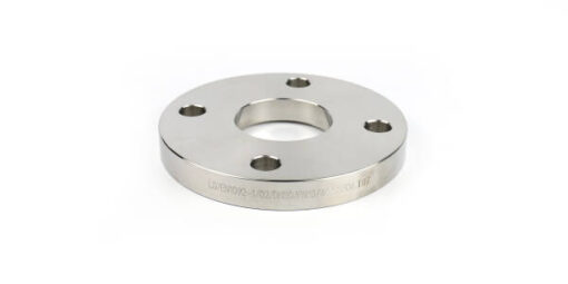 Loose flange aisi 304 - flange-105/75-4ss304 Loose flange aisi 304. Outer diameter of the flange 105 mm and inner hole 75 mm. 4 bolt holes in the flange.