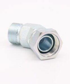 Bsp angle connector external thread internal thread