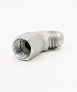 Jic corner connector 45° inside / outside | jic nipples | measuring tube