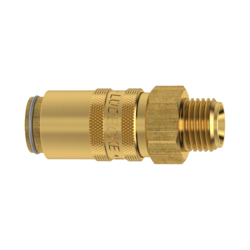 9 mm mold quick connector male thread | 9mm dn6 | measuring tube