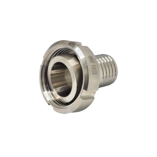 Din female hose connector with nut | din food connector | measuring tube